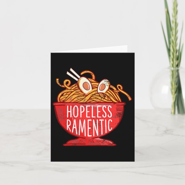 Hopeless Ramentic Japanese Ramen Noodles Pocket Gr Card (Front)