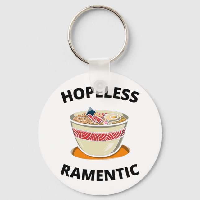 Hopeless Ramentic   Key Ring (Front)
