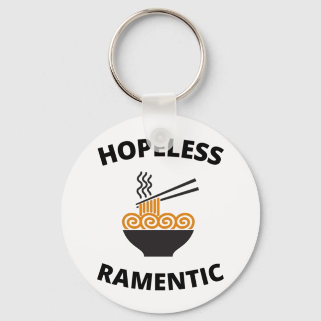 Hopeless Ramentic   Key Ring (Front)