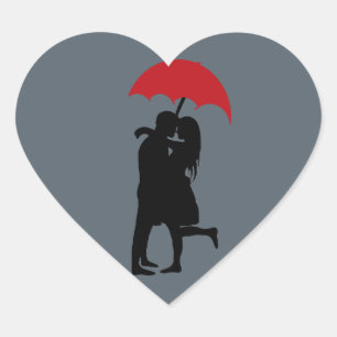 Hopeless Romantic Heart Sticker