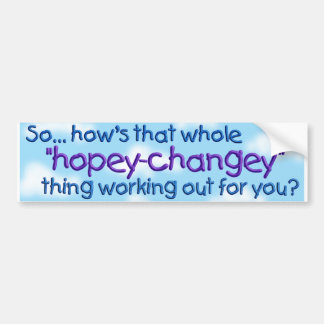 hopeychgy bumper sticker