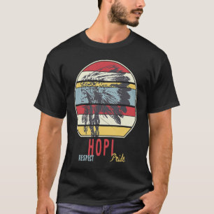 Hopi Native American Indian Tribe Respect Pride Re T-Shirt