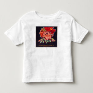 Hopi Orange LabelRedlands, CA Toddler T-Shirt