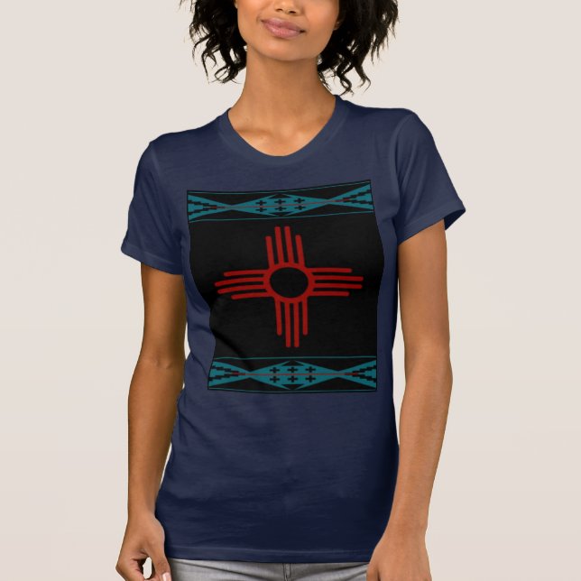 Hopi Red Sun T-Shirt (Front)