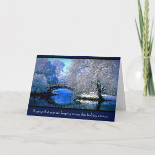 Hoping that you are keeping warm ... holiday card