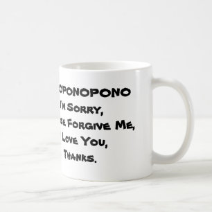 HOPONOPONO COLECTION MUGS ENGLISH LANGUAGE