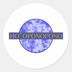 hopopono classic round sticker