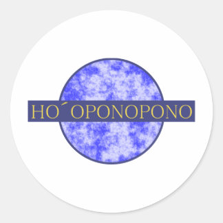 hopopono classic round sticker