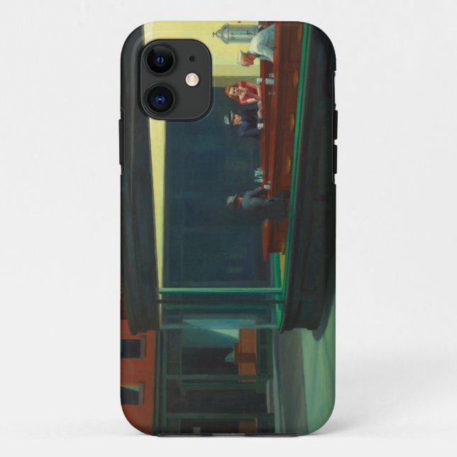 Hopper's Nighthawks Case-Mate iPhone Case (Back)