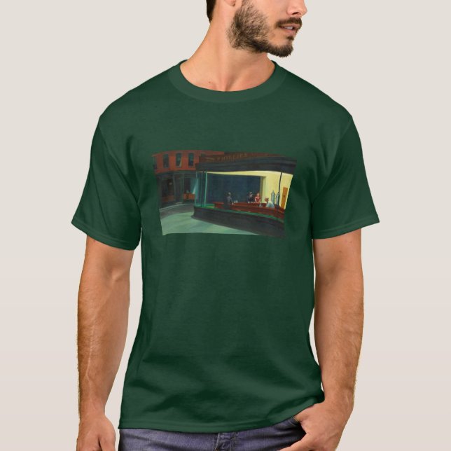 Hopper's Nighthawks T-Shirt (Front)