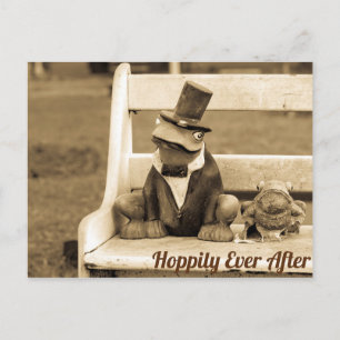 Hoppily Ever After Postcard
