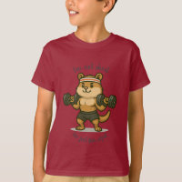 Hoppin' Around – Funny Kangaroo T-Shirt for Kids