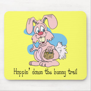 Hoppin' Down the Bunny Trail Mouse Mat