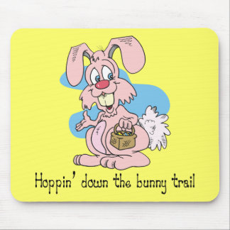 Hoppin' Down the Bunny Trail Mouse Mat