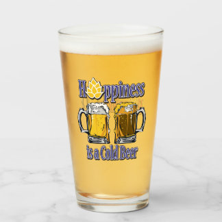 Hoppiness is a Cold Beer Glass