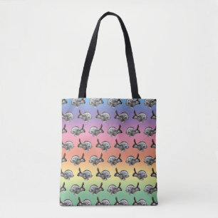Hopping Along Frenzy All Over Print Bag (Rainbow)