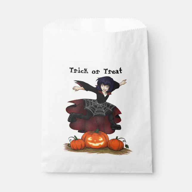 Hopping Hazel Halloween Favour Bags (Front)