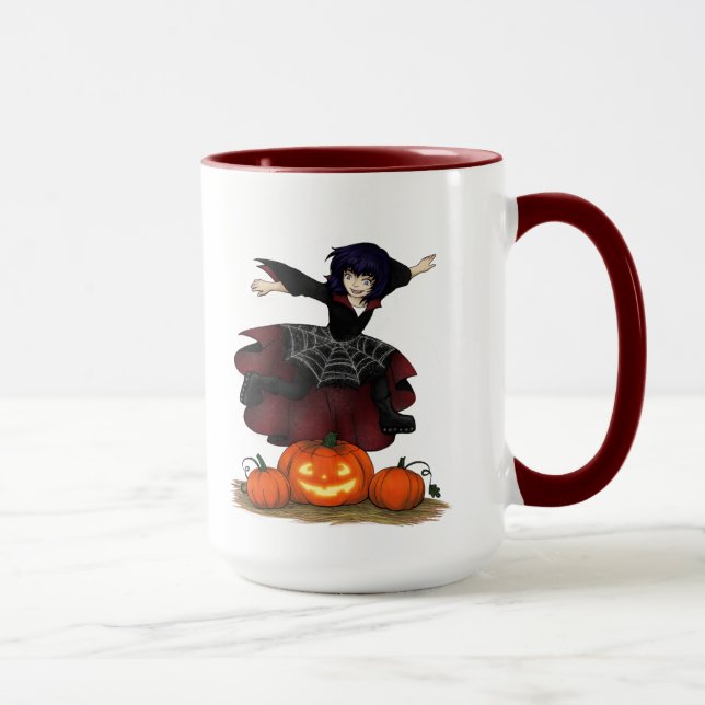 Hopping Hazel Halloween Mug (Right)