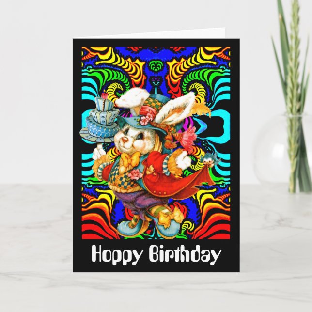 Hoppy Birthday Card (Front)