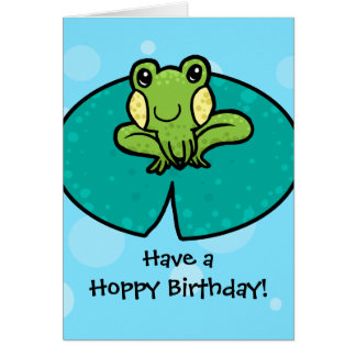 Frog Cards, Frog Greeting Cards, Frog Greetings | Zazzle