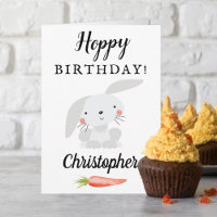 Hoppy Birthday! Funny Bunny Birthday