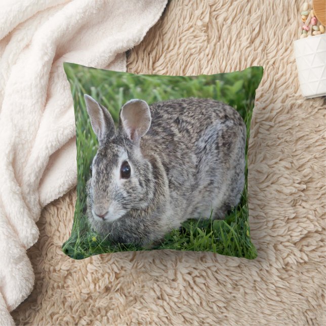 Hoppy Bunny Cushion (Blanket)