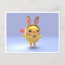Hoppy Chickling- Easter chicklet with bunny hat
