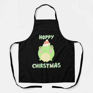 Hoppy Christmas Apron