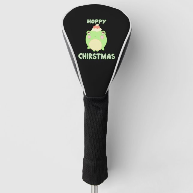 Hoppy Christmas  Golf Head Cover (Front)