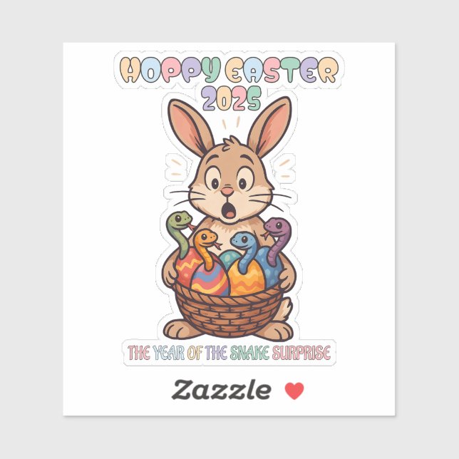 Hoppy Easter 2025: The Year of the Snake Surprise! (Sheet)