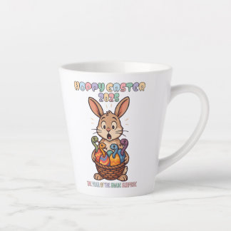 Hoppy Easter 2025: The Year of the Snake Surprise! Latte Mug