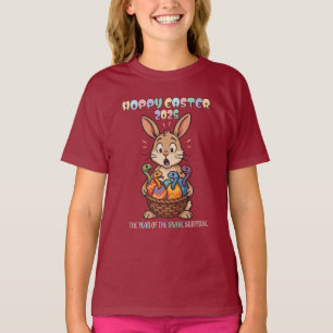 Hoppy Easter 2025: The Year of the Snake Surprise! T-Shirt