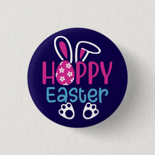 Hoppy Easter-64054 3 Cm Round Badge
