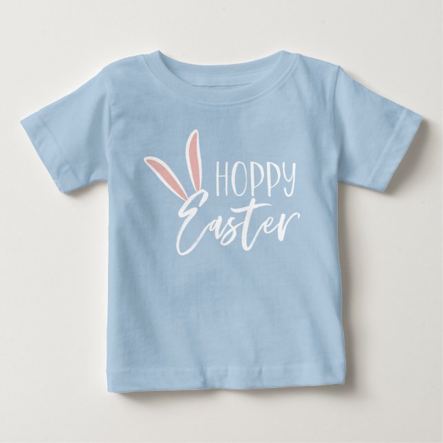 Hoppy Easter Baby T-Shirt (Front)