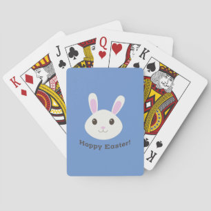 Hoppy Easter Bunny Playing Cards