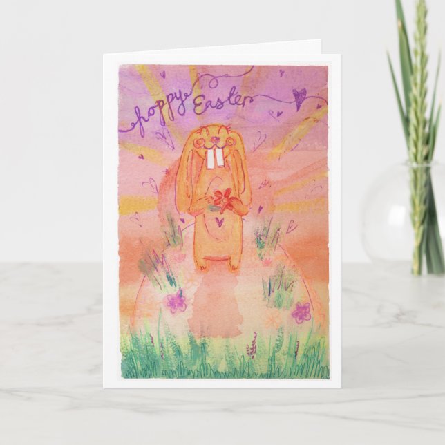 Hoppy Easter! Card (Front)