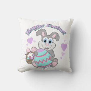 Hoppy Easter! Easter Bunny Cushion