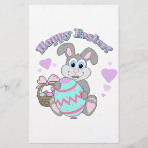 Hoppy Easter! Easter Bunny Stationery