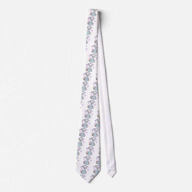 Hoppy Easter! Easter Bunny Tie (Front)