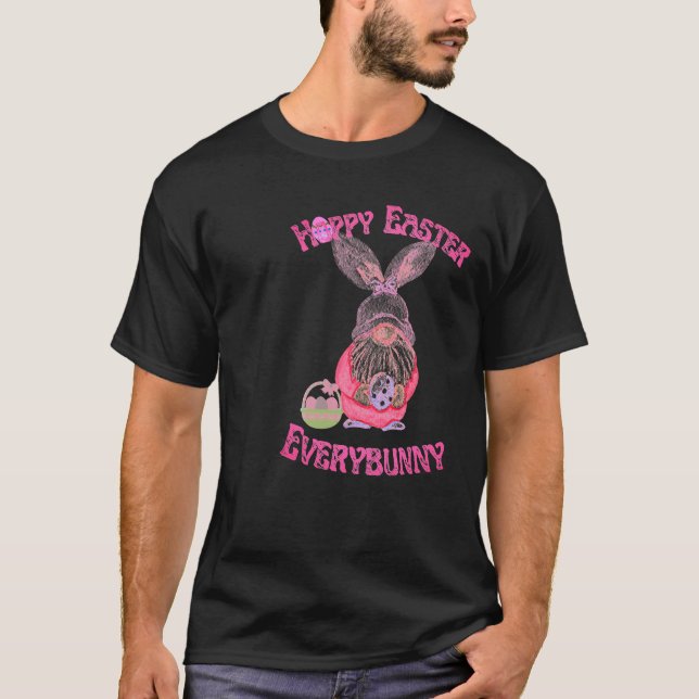 Hoppy Easter Everybunny T-Shirt (Front)