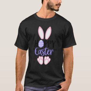 Hoppy Easter Happy Easter Girl Kids Easter 2022 Cl T-Shirt