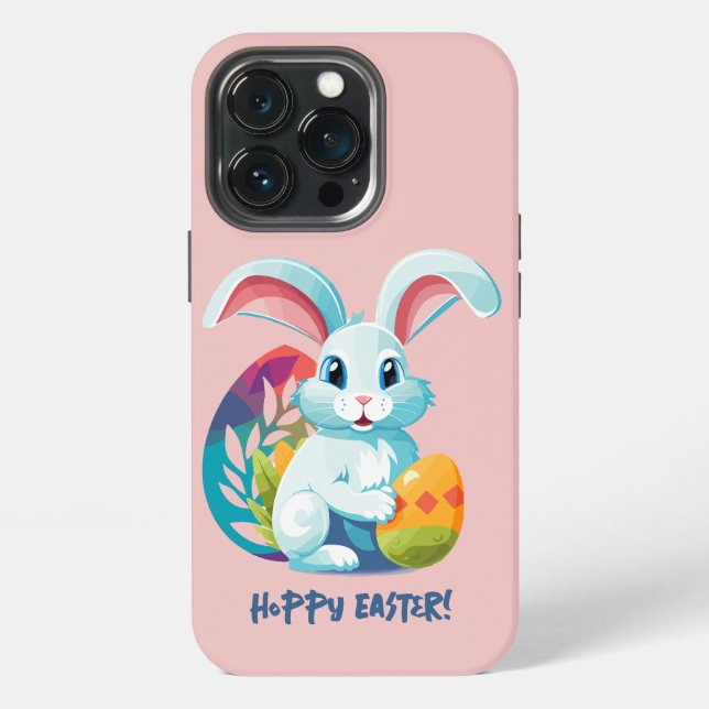 Hoppy Easter! iPhone Case (Back)