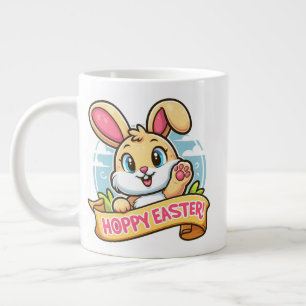 Hoppy Easter Large Coffee Mug