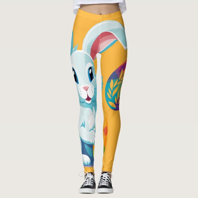 Hoppy Easter! Leggings (Front)