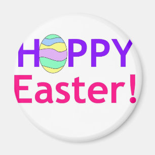 Hoppy Easter Magnet