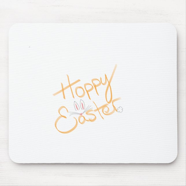 Hoppy Easter Mouse Mat (Front)
