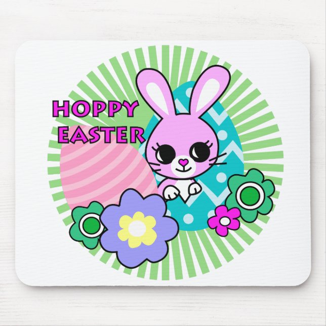 hoppy easter. mouse mat (Front)