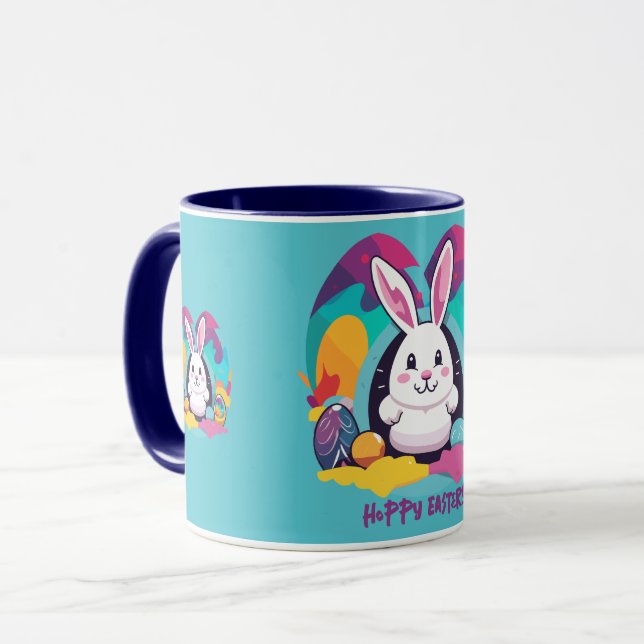 Hoppy Easter! Mug (Front Left)