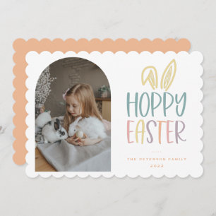 Hoppy Easter Photo Holiday Card