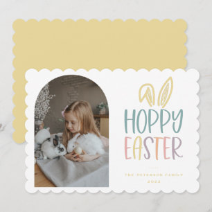 Hoppy Easter Photo Holiday Card
